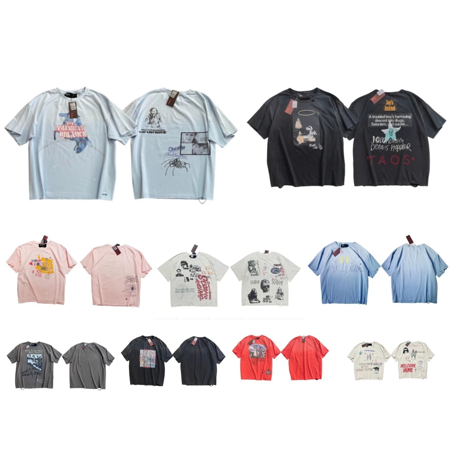 Character Print Short Sleeve T-Shirt