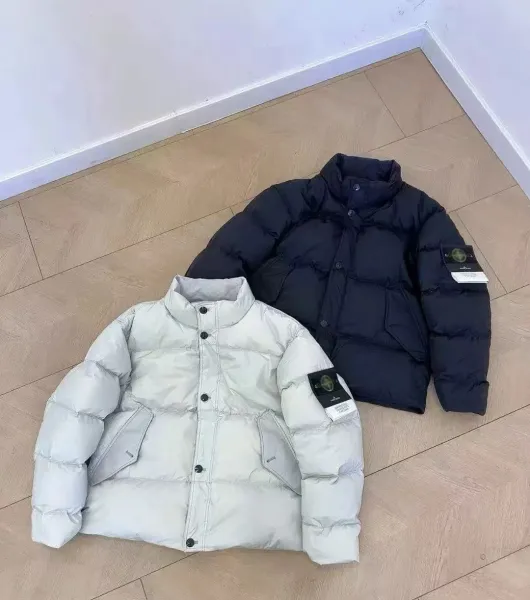 Moncler Maya Down Jacket Light Gray Outerwear - 3