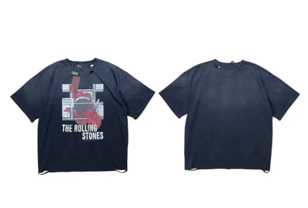 Character Print Short Sleeve T-Shirt photo 7