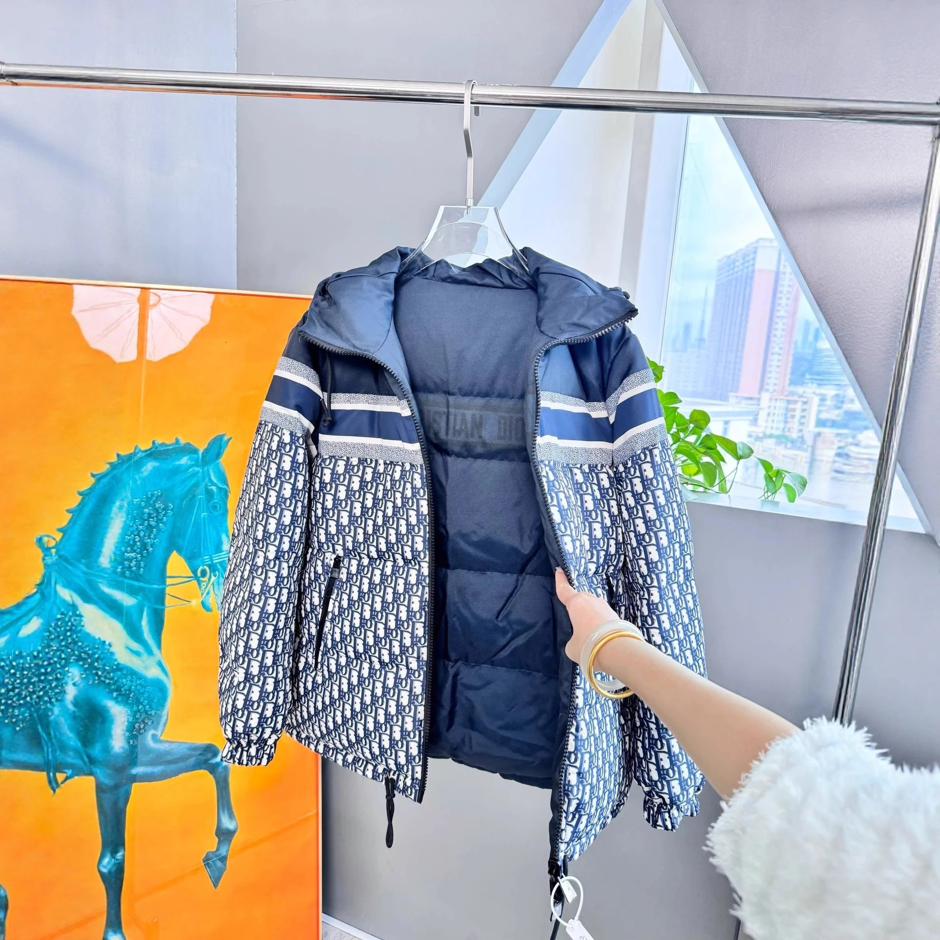 Dior Oblique Puffer Jacket