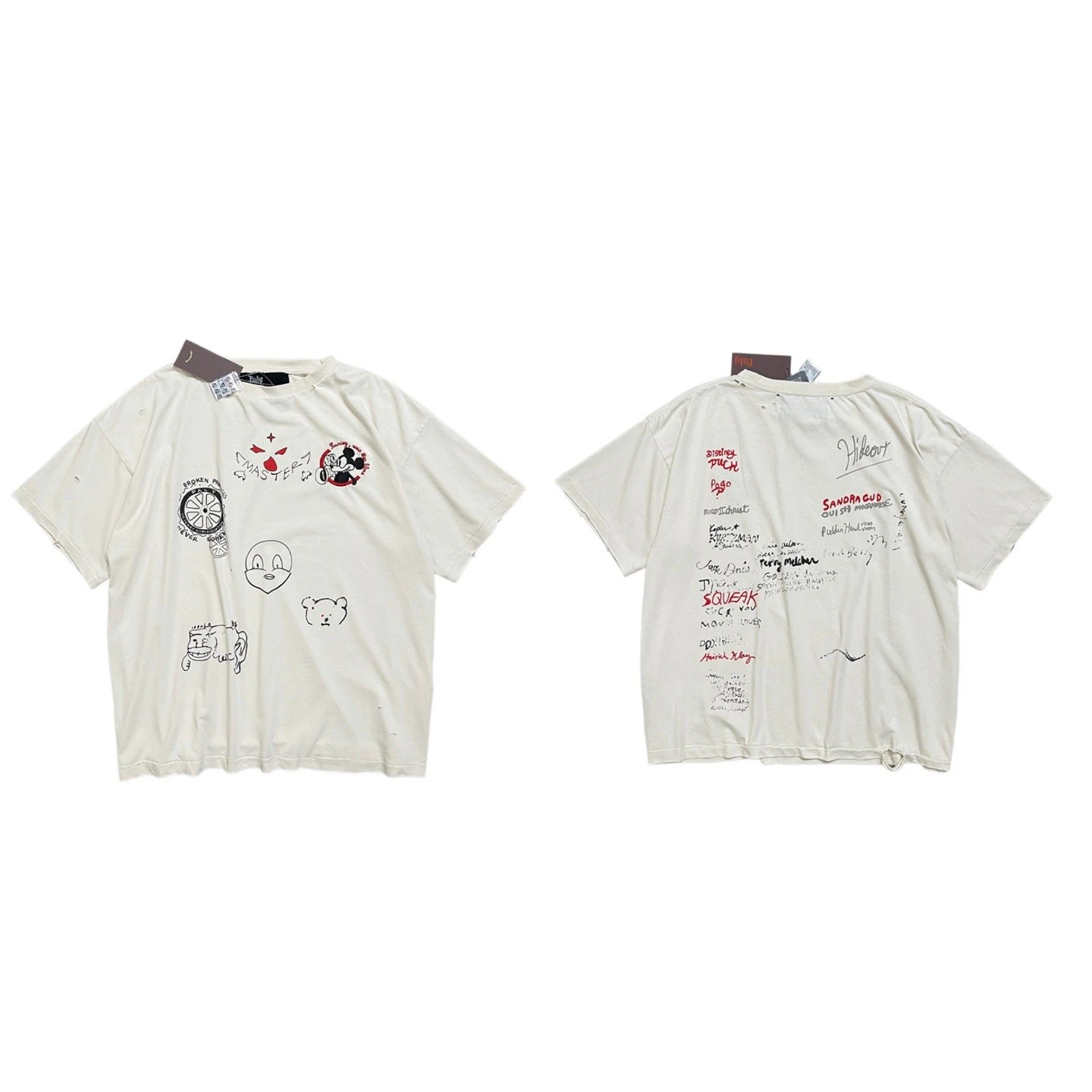 Character Print Short Sleeve T-Shirt photo 4