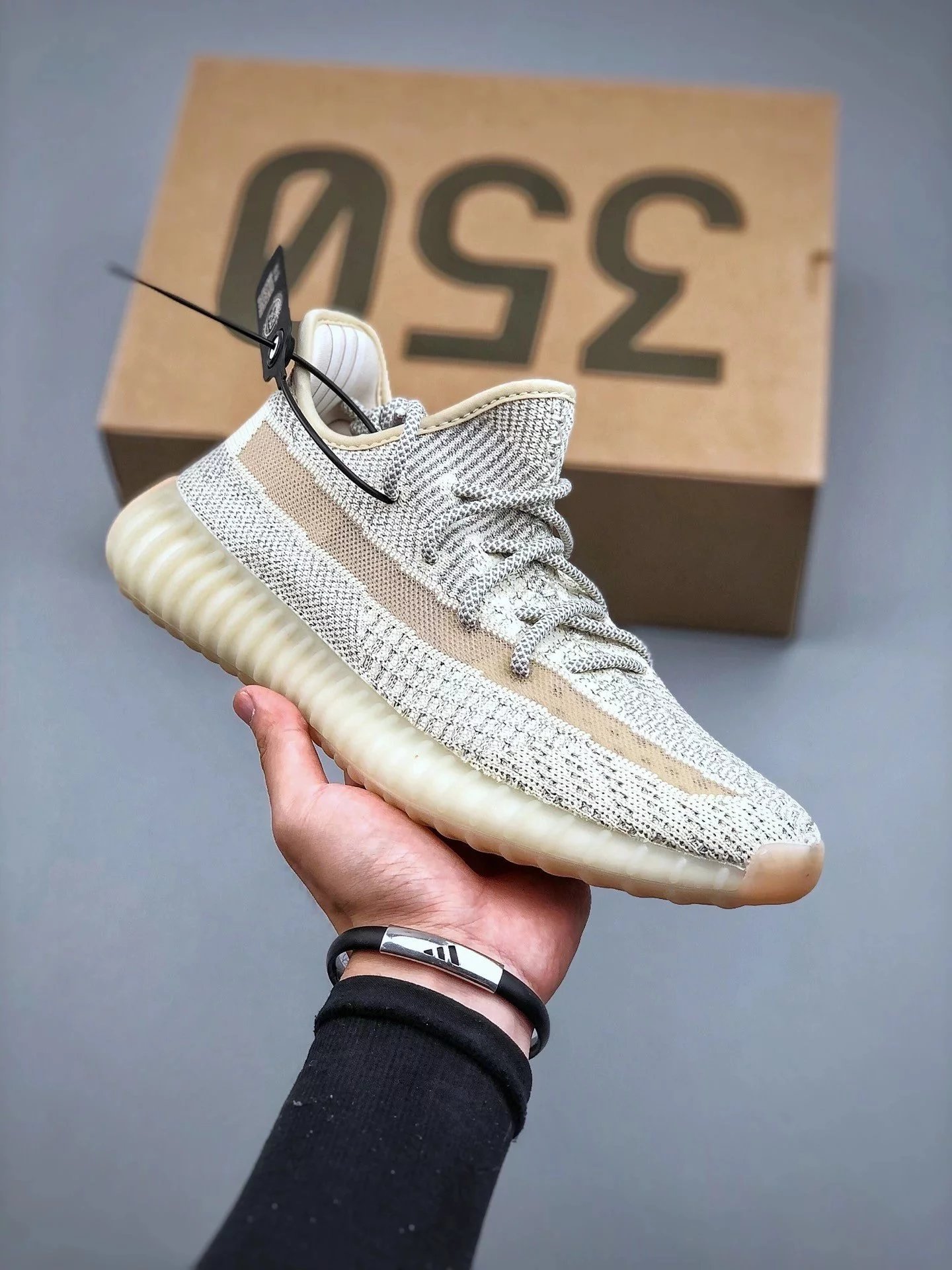 Adidas Yeezy 350 'Sesame Reflective' FV32