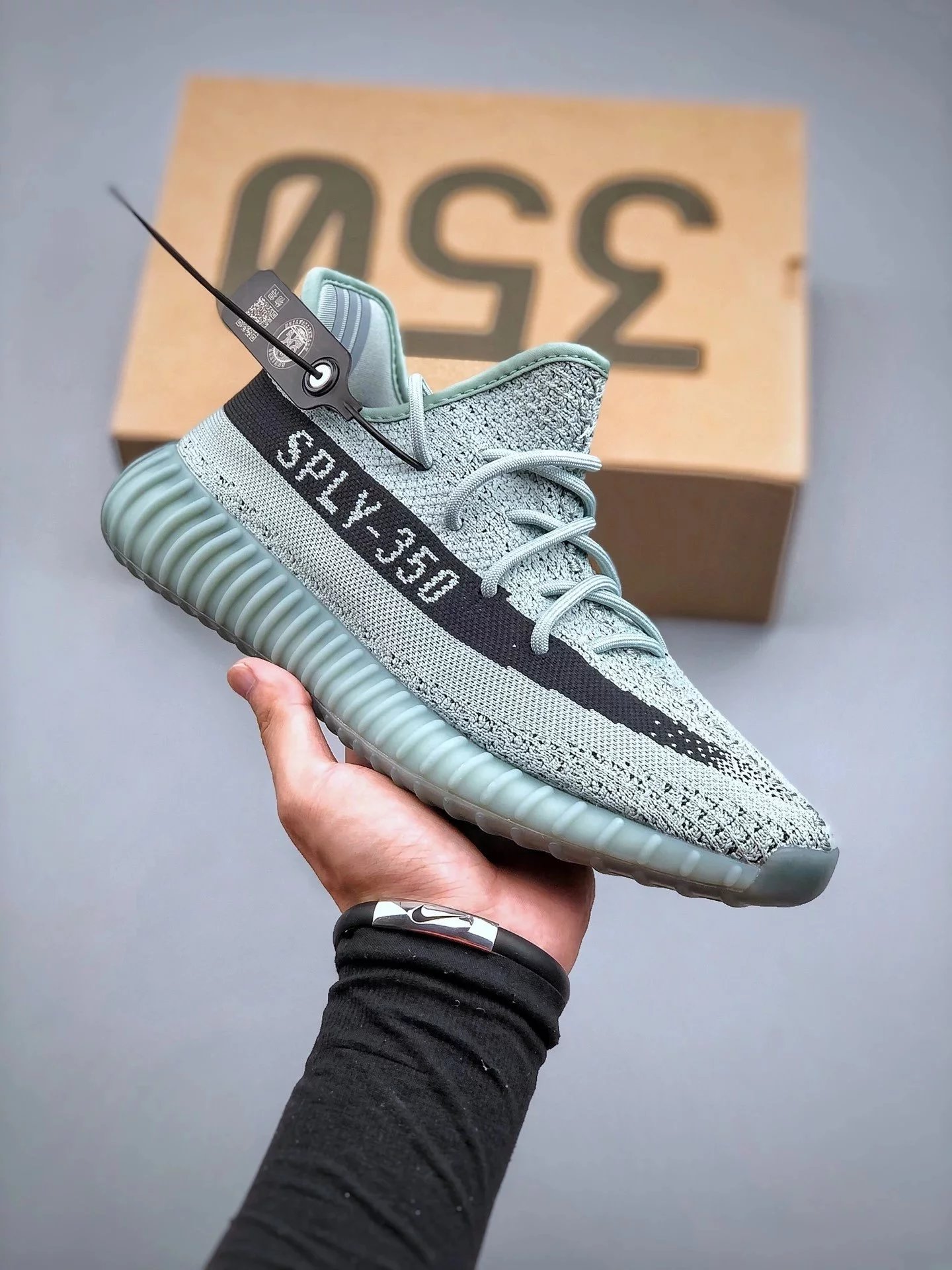 Adidas Yeezy 350 Emerald Grey