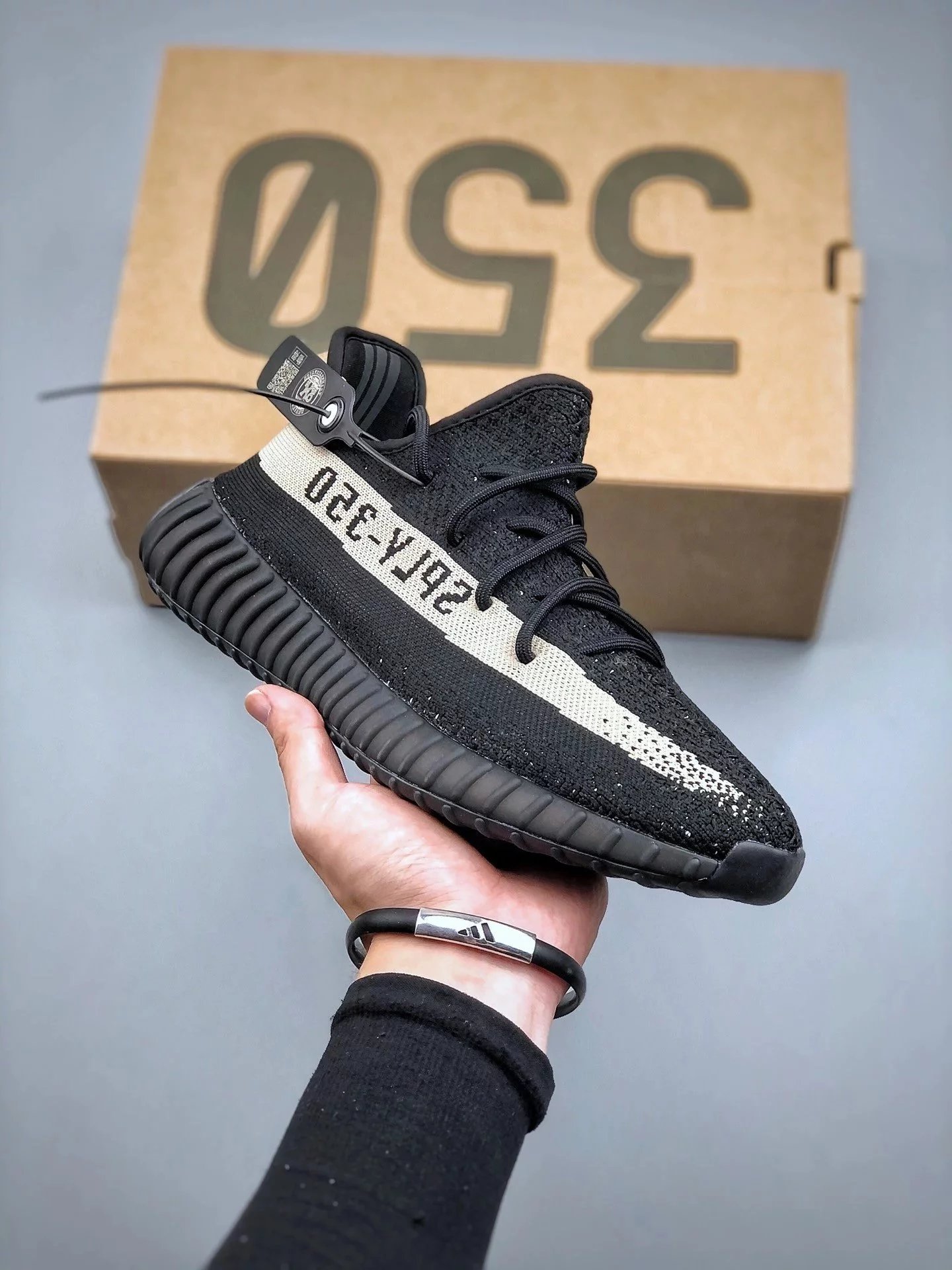 Adidas Yeezy 350 Black Rice