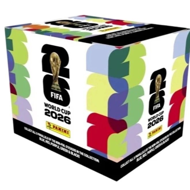 Panini Official 2026 World Cup (USA, Canada, Mexico) Sticker Box