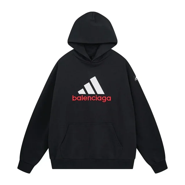 Balenciaga Hoodies & Sweatshirts Hooded pullover with kangaroo pocket product detail image 23