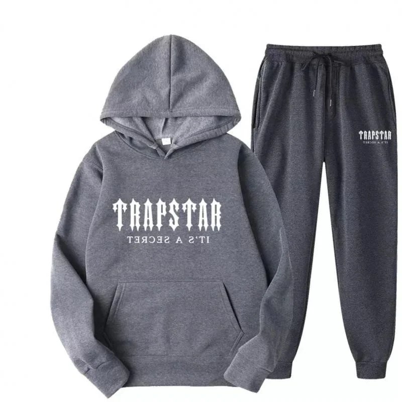 Trapstar It's A Secret White Hoodie and Sweatpants Set - 17