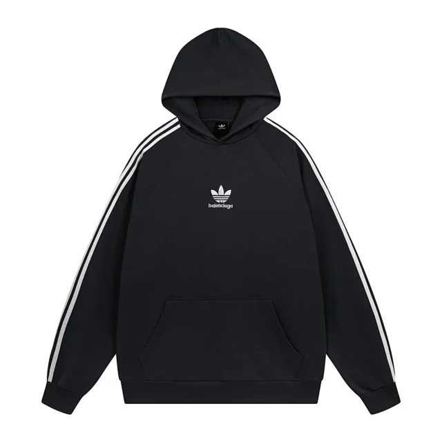 Balenciaga Hoodies & Sweatshirts Hooded pullover with kangaroo pocket product detail image 19