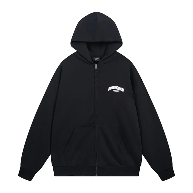 Balenciaga Hoodies & Sweatshirts Hooded pullover with kangaroo pocket product detail image 29