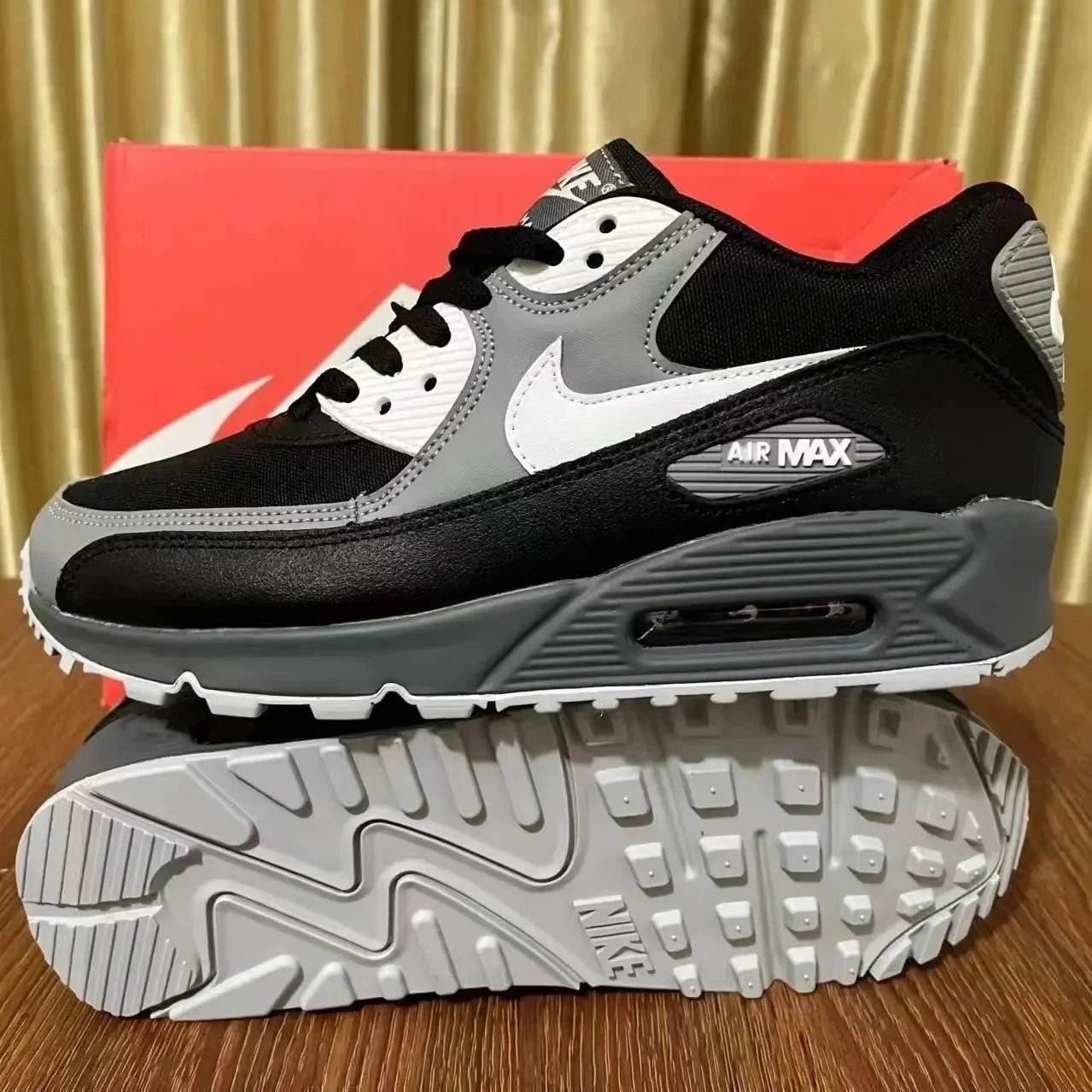 Nike x Off-White Air Max 90 Black Sneakers - 4