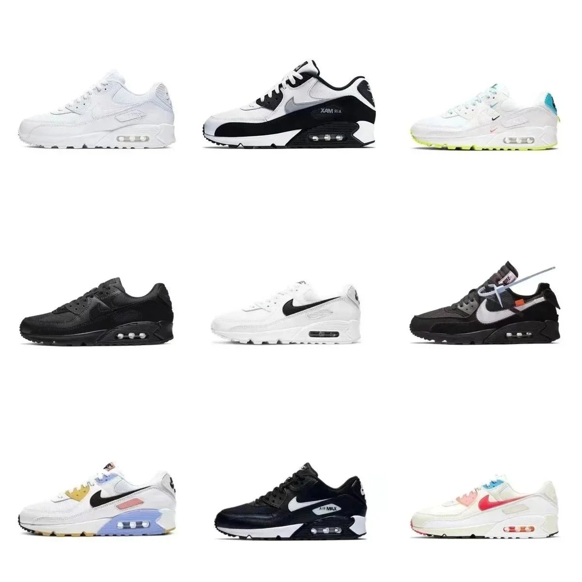 Nike x Off-White Air Max 90 Black Sneakers - 2