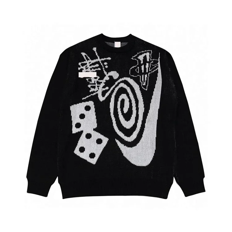 S letter series mosquito repellent jacquard logo solid color crew neck sweater(pic18) S letter series mosquito repellent jacquard logo solid color crew neck sweater