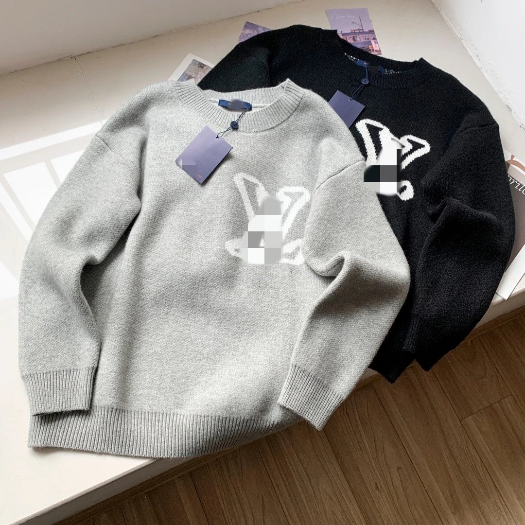 LV Monogram Knit Sweater [3 styles]