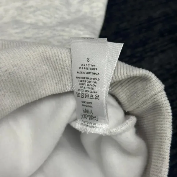 Stüssy x Nintendo Kirby Embroidered Hoodie Gray - 9