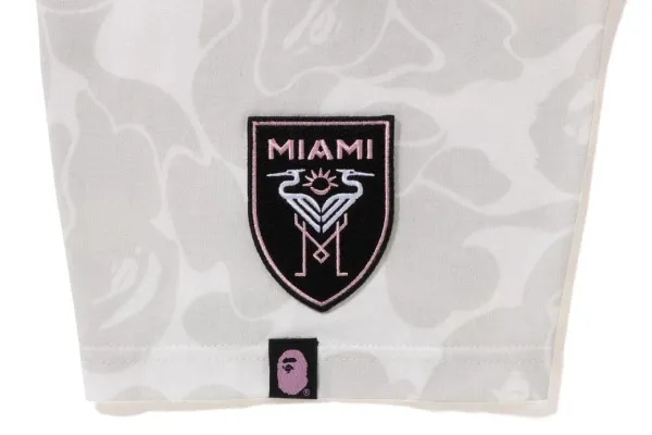 A Bathing Ape Arch Logo Camo Ape Head Black T-Shirt - 8