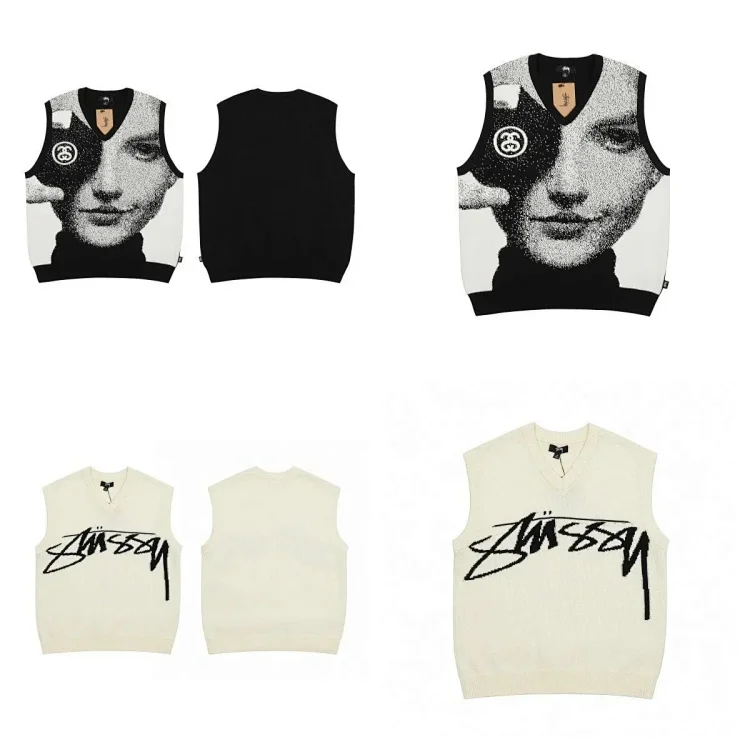 S letter series mosquito repellent jacquard logo solid color crew neck sweater(pic23) S letter series mosquito repellent jacquard logo solid color crew neck sweater
