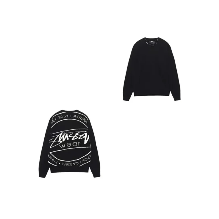 S letter series mosquito repellent jacquard logo solid color crew neck sweater(pic16) S letter series mosquito repellent jacquard logo solid color crew neck sweater