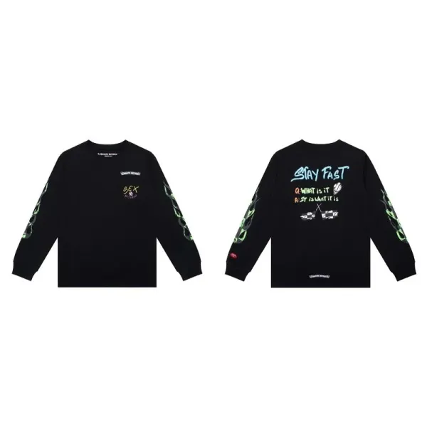 Chrome Hearts Los Angeles Long Sleeve Tee Black - 8