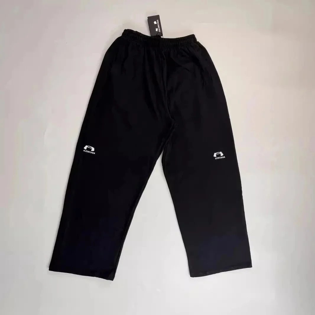 Balenciaga Logo Black Zip-Up Hoodie