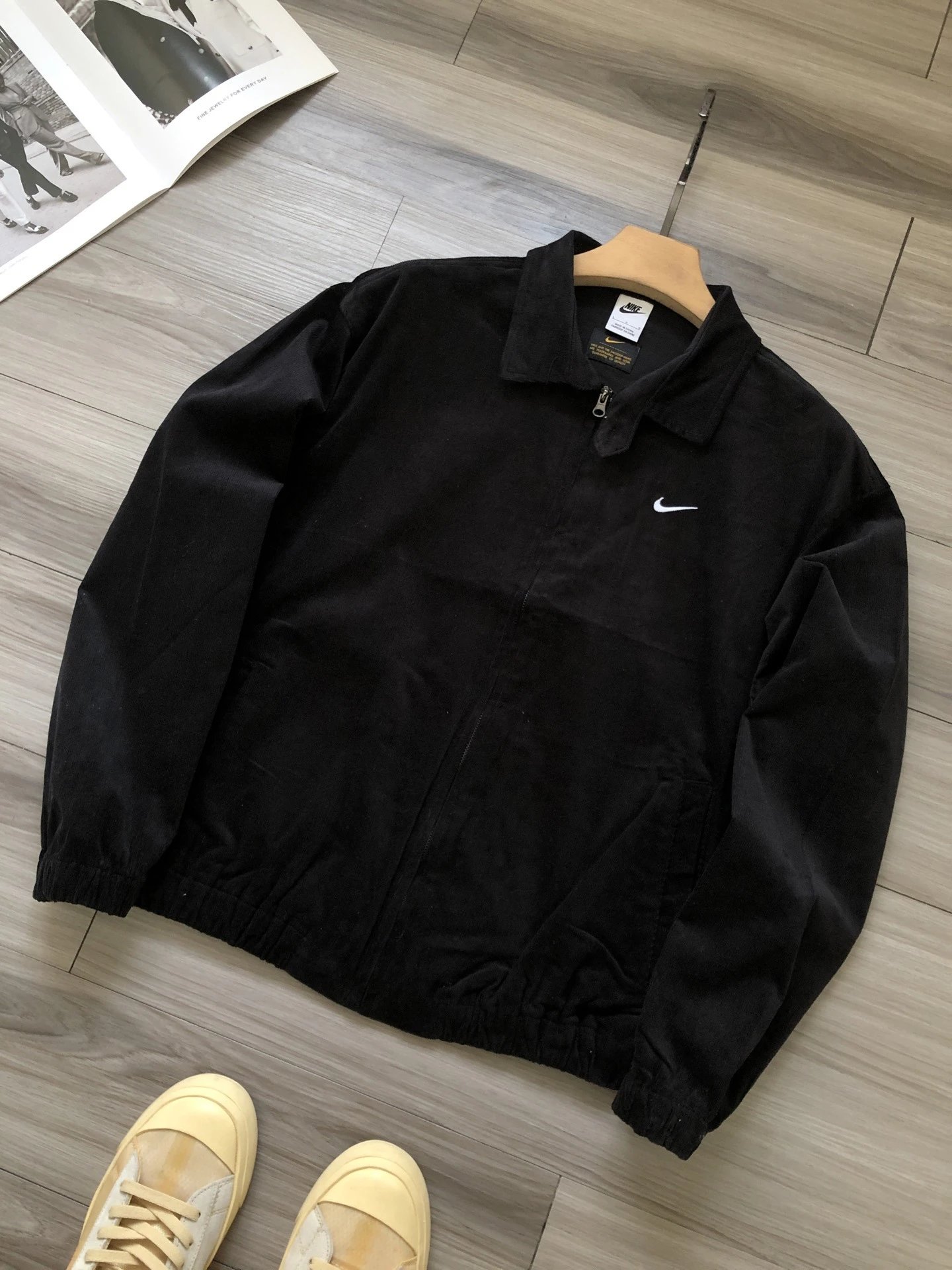 Corduroy Embroidered Vintage Harrington Jacket photo 2