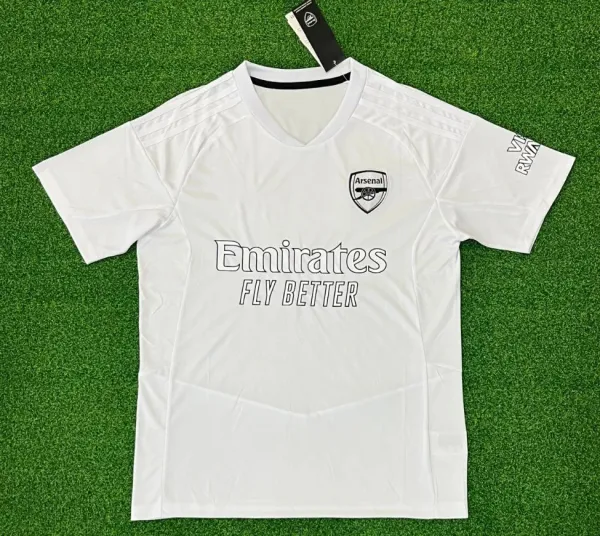 Arsenal FC 2023-24 Third Jersey White - 1