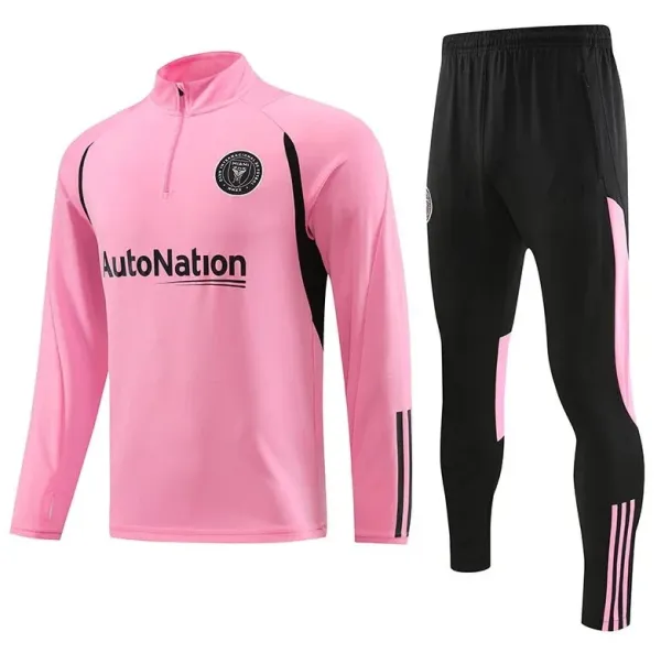 Inter Miami CF x Adidas Training Set Pink/Black Tracksuit - 1