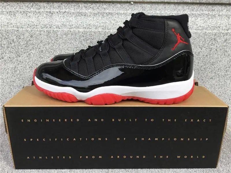 Air Jordan 11 Retro Bred Sneakers - 12