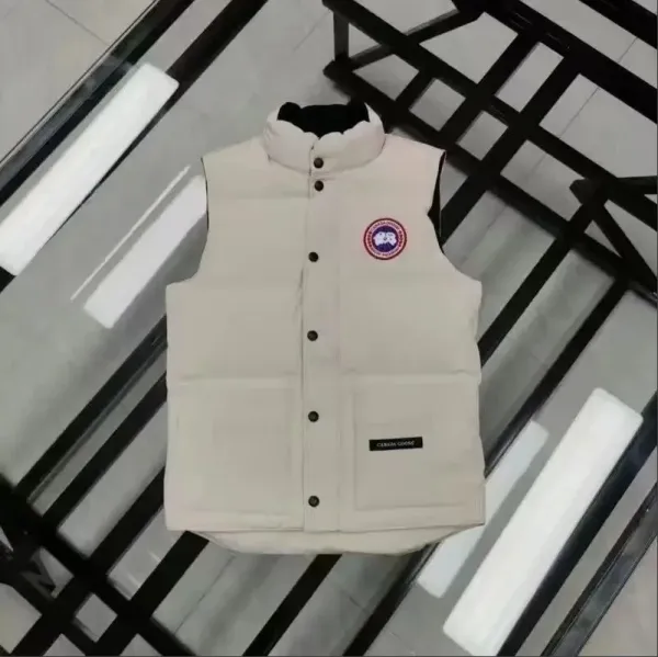 Canada Goose Crofton Vest Beige Outerwear - 1