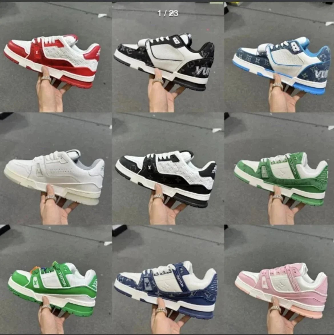 Louis Vuitton B22 Sneakers [15 styles]