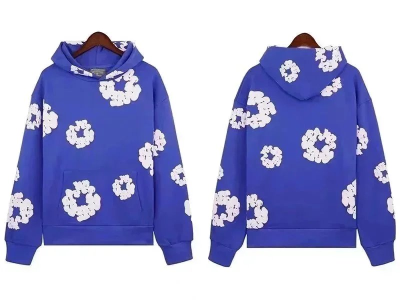 Denim Tears Floral Print Hoodi