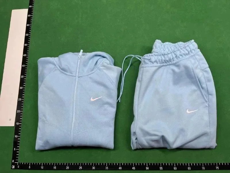Design Mint Green Full-Zip Hoodie and Sweatpants Set - 5