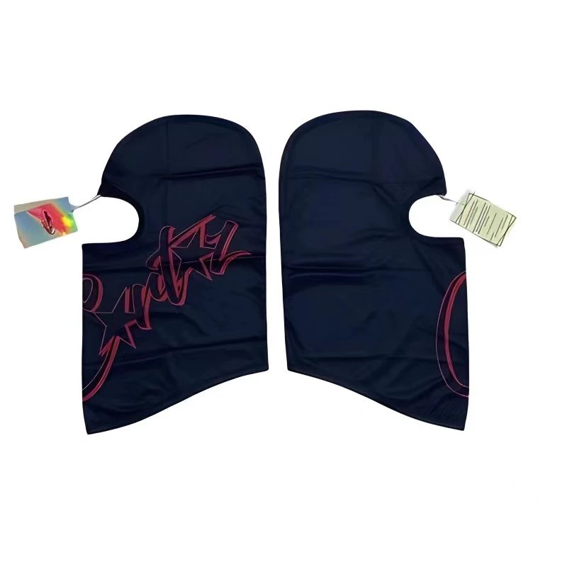 GRA Balaclava Navy with Pink Graphic Print - 1
