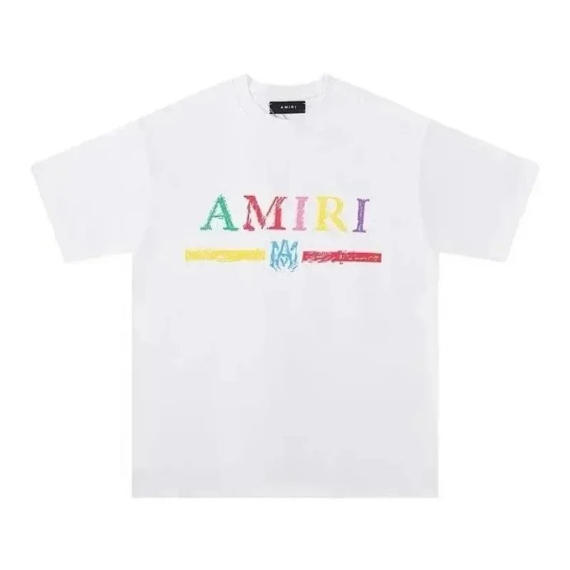 Amiri Sword Logo White T-Shirt - 9