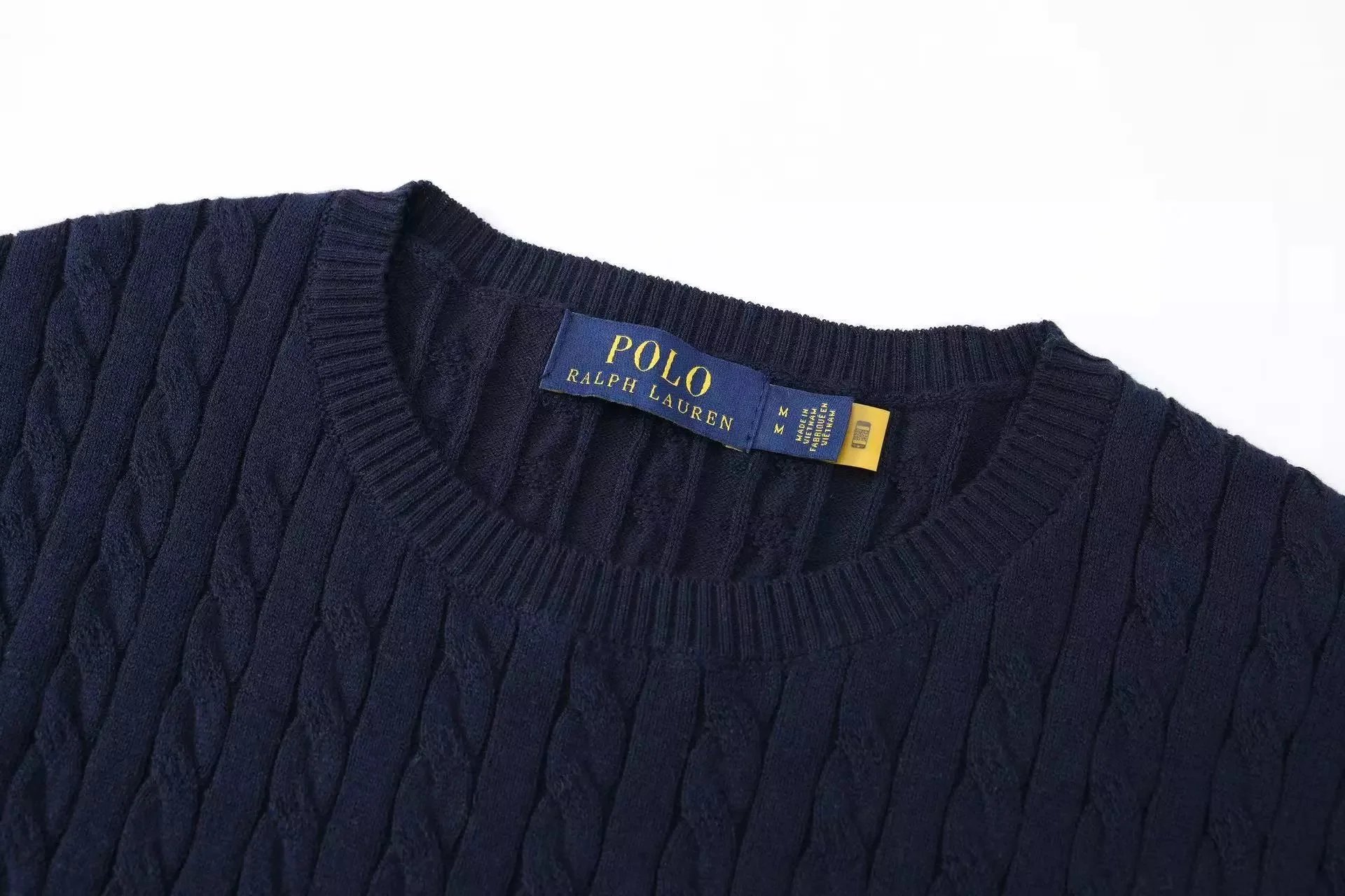 Polo Ralph Lauren Cable Knit Short-Sleeve Sweater Royal Blue - 2