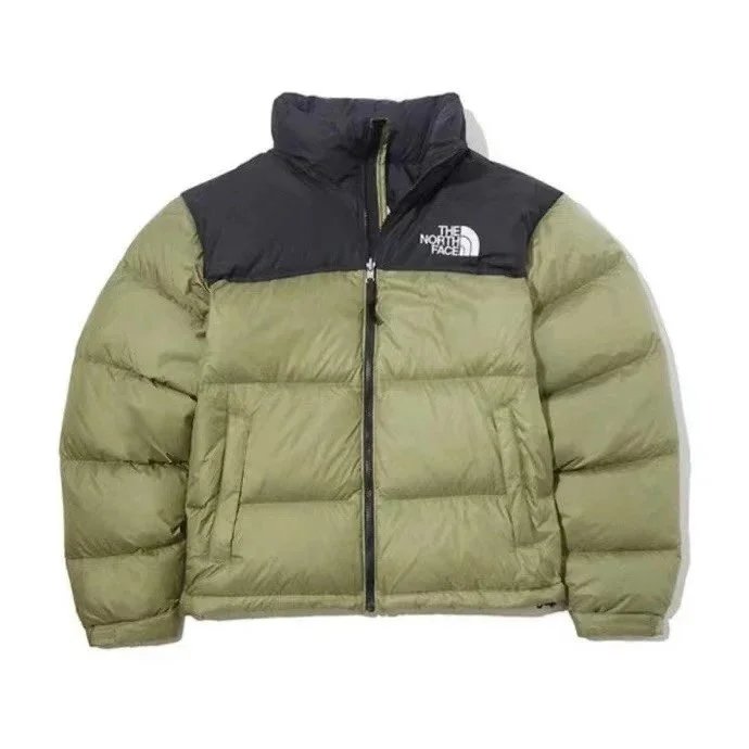 The North Face Nuptse Vest Olive Green and Black Down Vest - 6