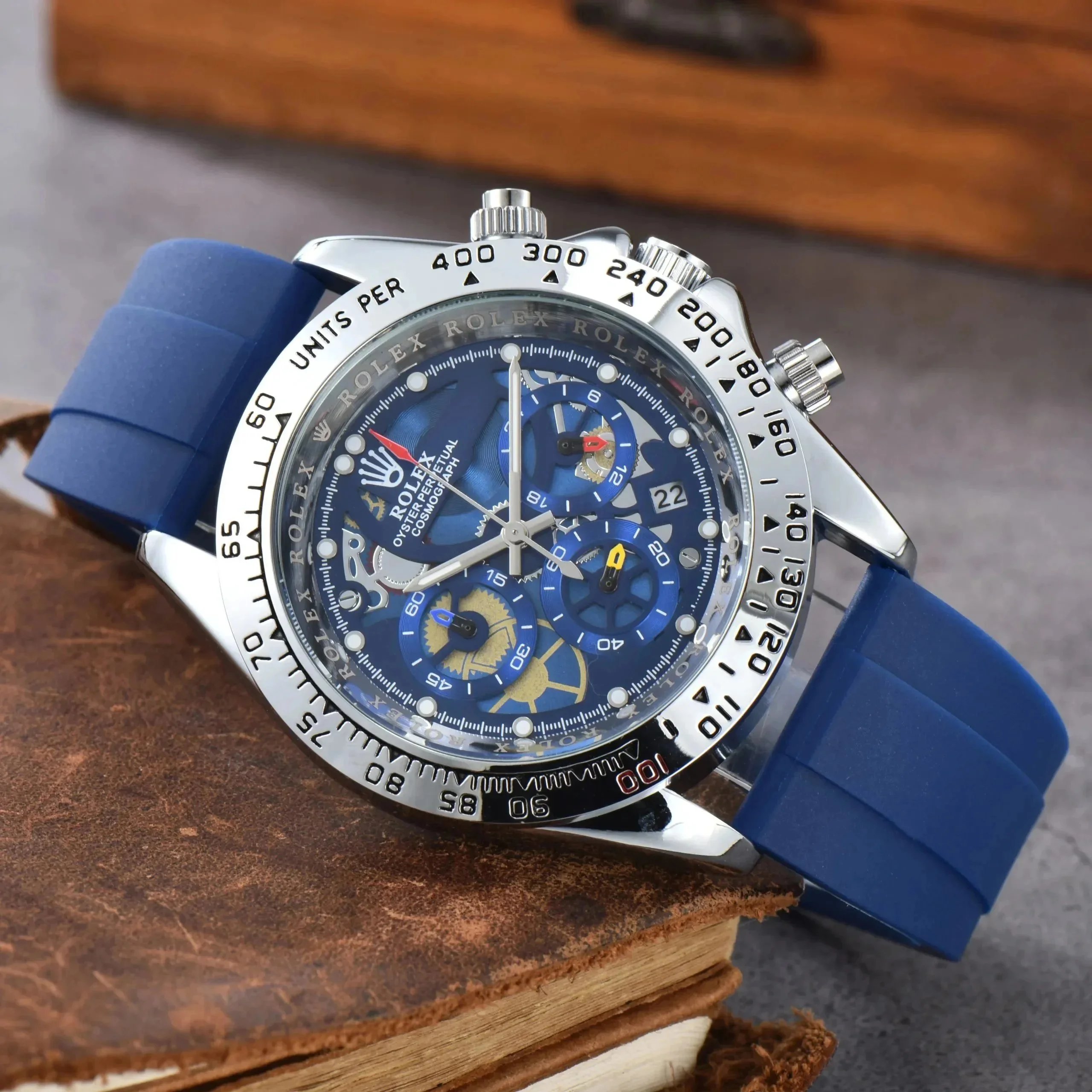 Rolex Daytona x Jean-Michel Basquiat Multicolor Chronograph Watch - 8
