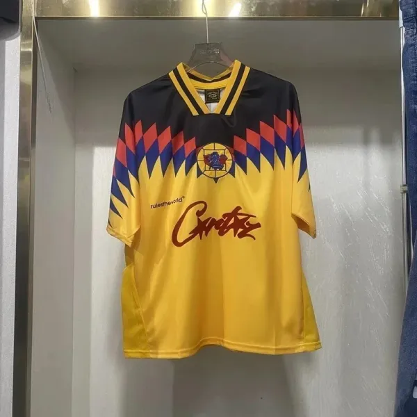 Corteiz x Club América 1995 Away Jersey Yellow - 1