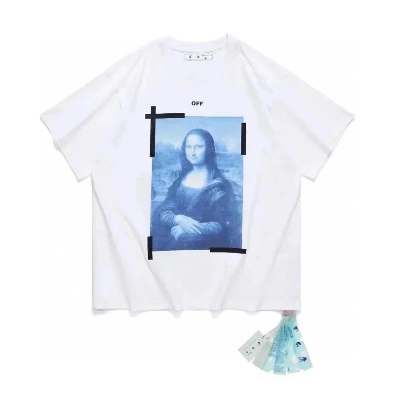 Off-White Multi-Print Arrow Graphic White T-Shirt - 4