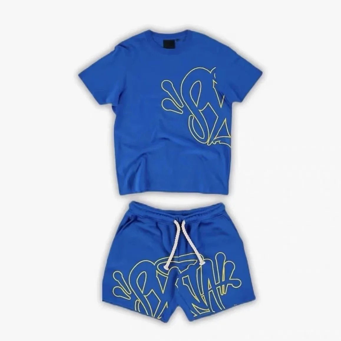 Gallery Dept x Unknown Artist Graffiti Print White Two-Piece Set - 7