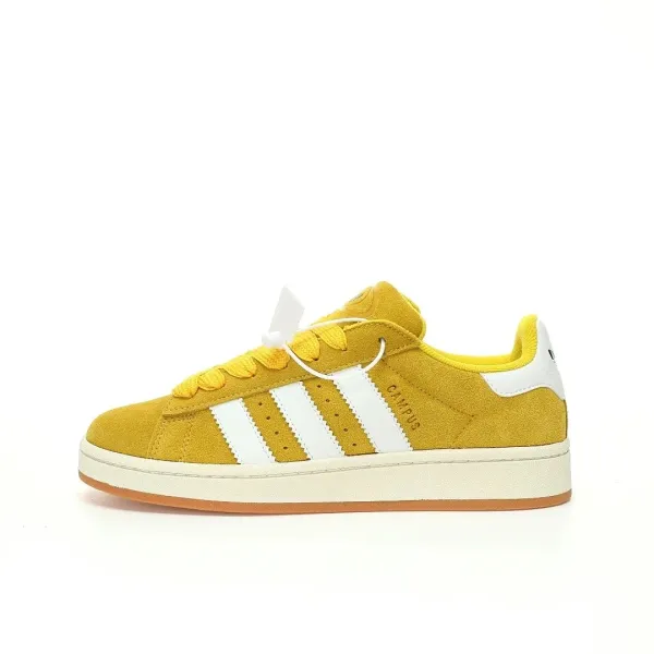 Adidas Originals Campus Yellow Suede Sneakers - 1