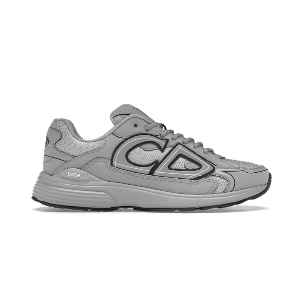 Dior B23 Low Gray Sneakers - 1