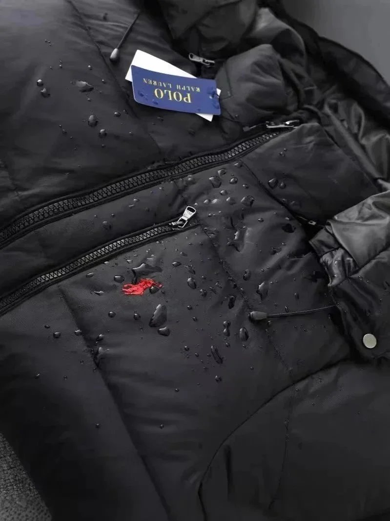 Polo Ralph Lauren Quilted Bomber Jacket Purple Down-Jacket - 5