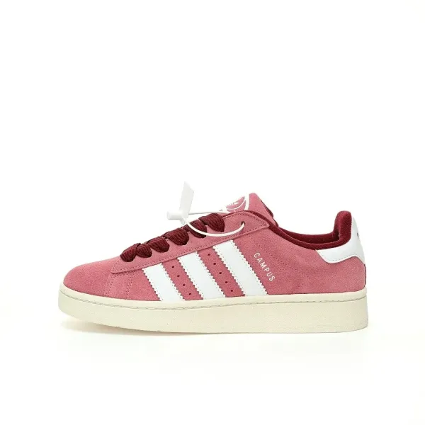 Adidas Originals Campus Pink Suede Sneakers - 1