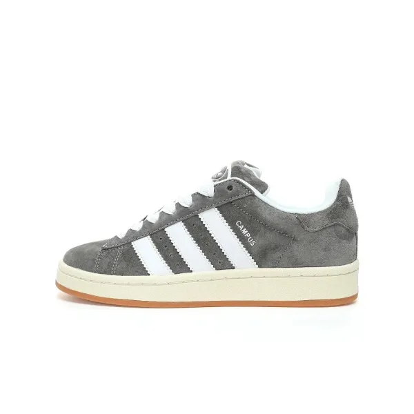 Adidas Originals Campus Gray Suede Sneakers - 1