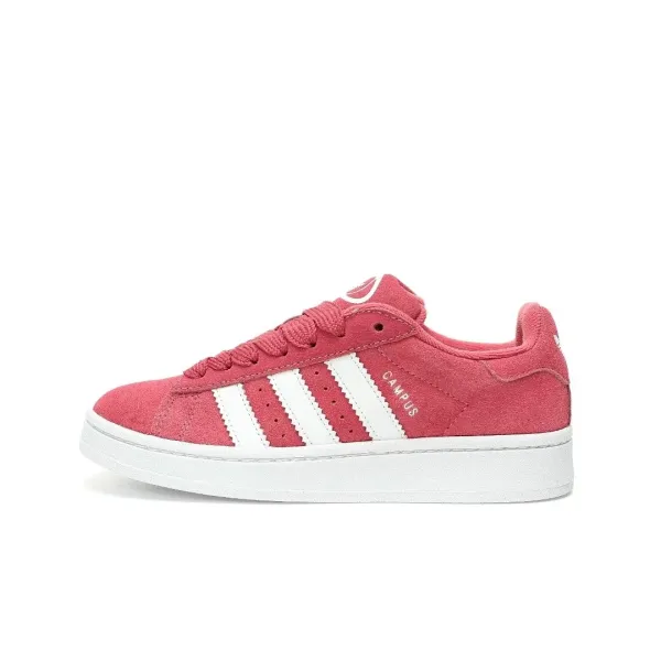 Adidas Originals Campus Pink Suede Sneakers - 1