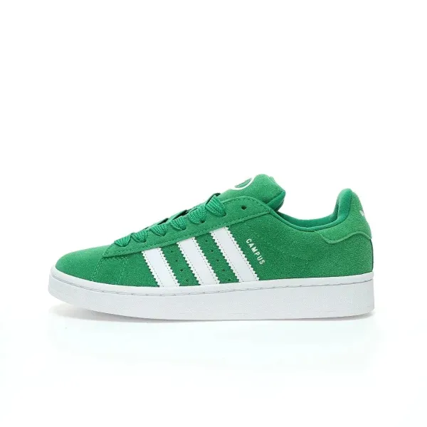 Adidas Originals Campus Green Suede Sneakers - 1