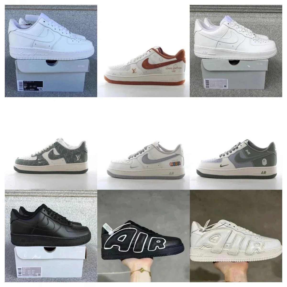 Nike Air Force 1 '07 Low Black Sneakers - 2