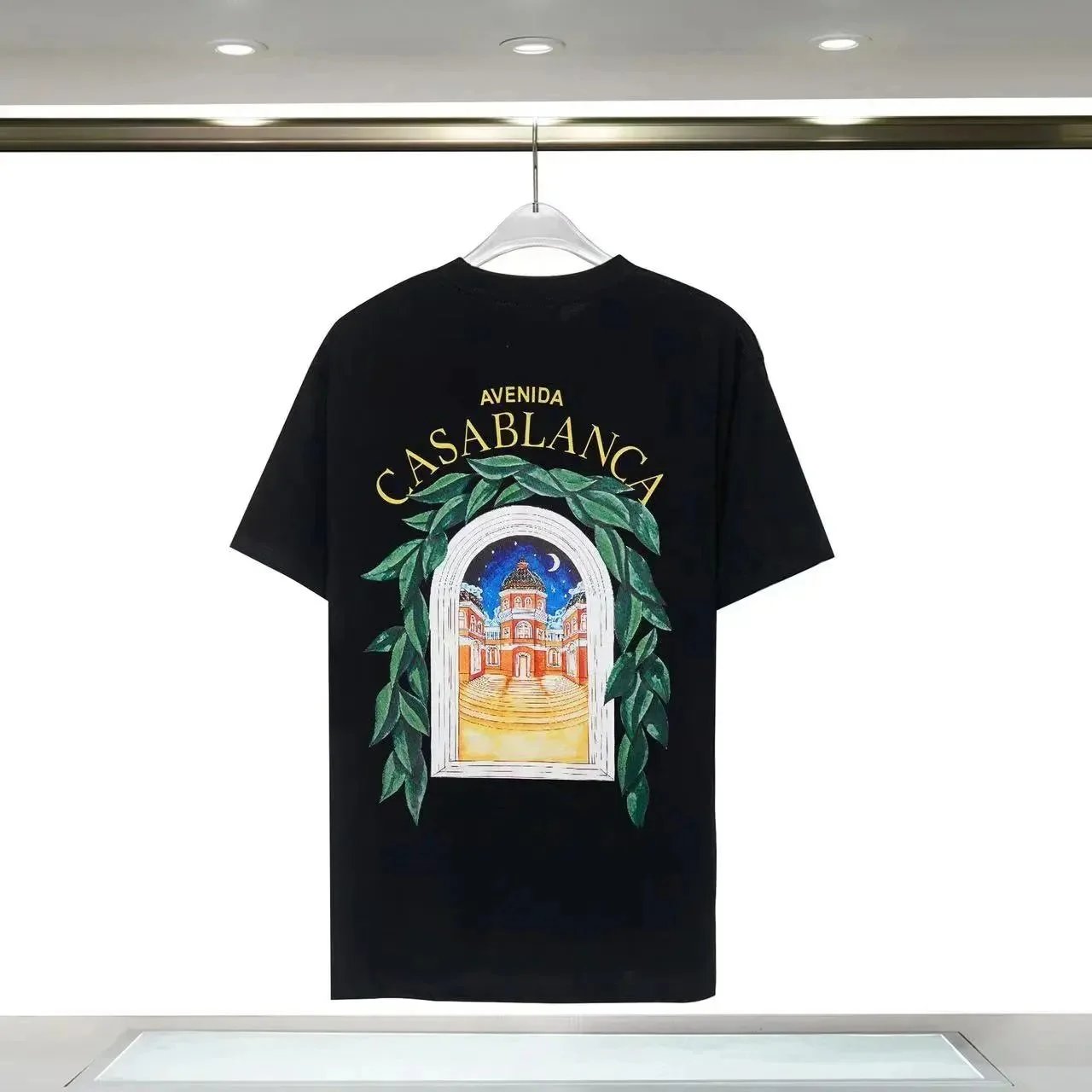 Casablanca Paris Citrus Graphic Black T-Shirt - 11