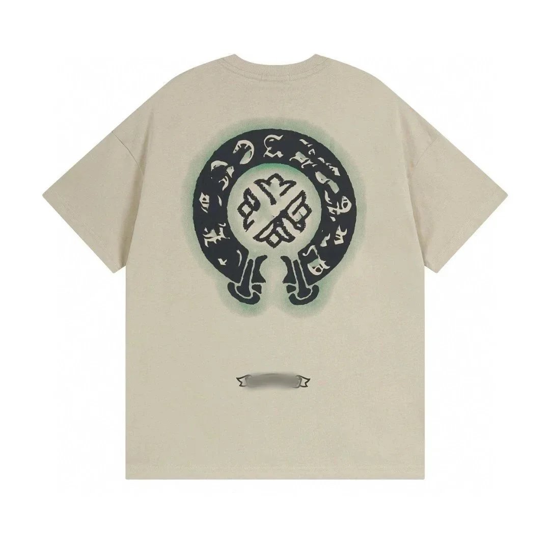 Chrome Hearts Cross Logo Oversized T-Shirt White and Black - 5