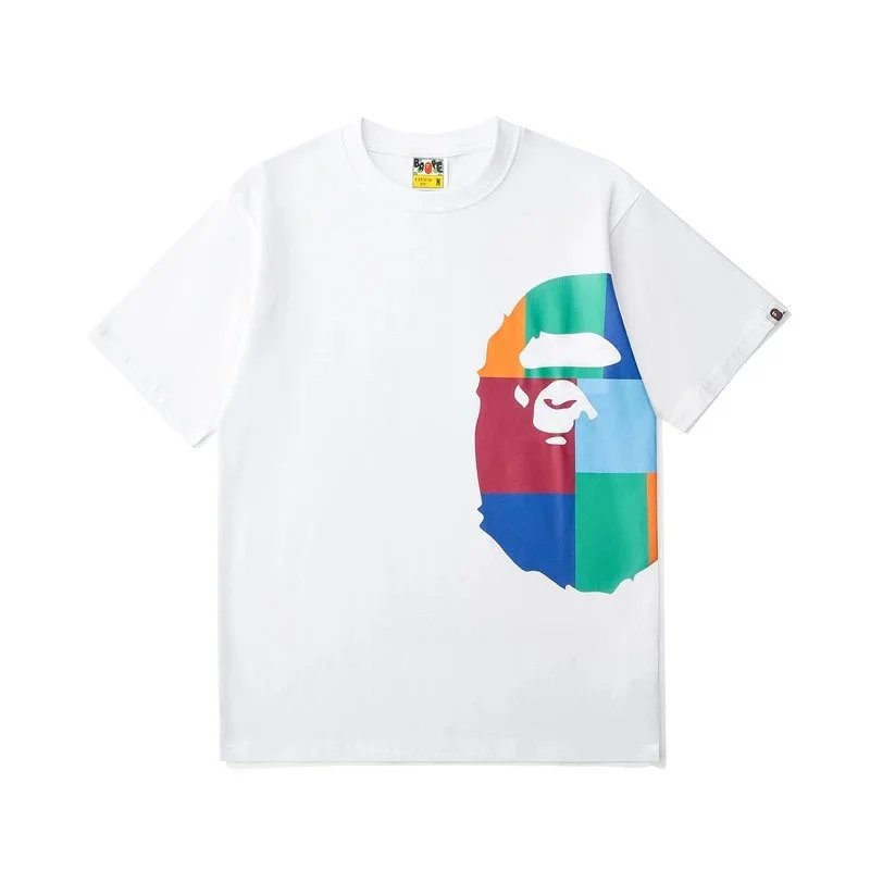 A Bathing Ape BAPE Camo Stack T-Shirt Black - 6